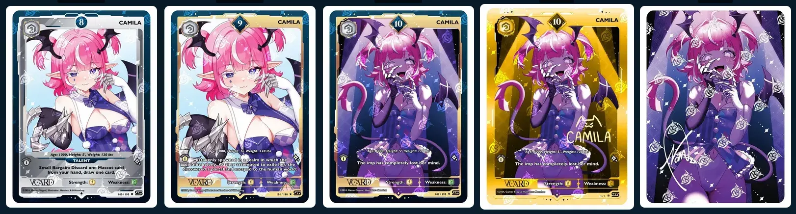 VCard TCG First Edition