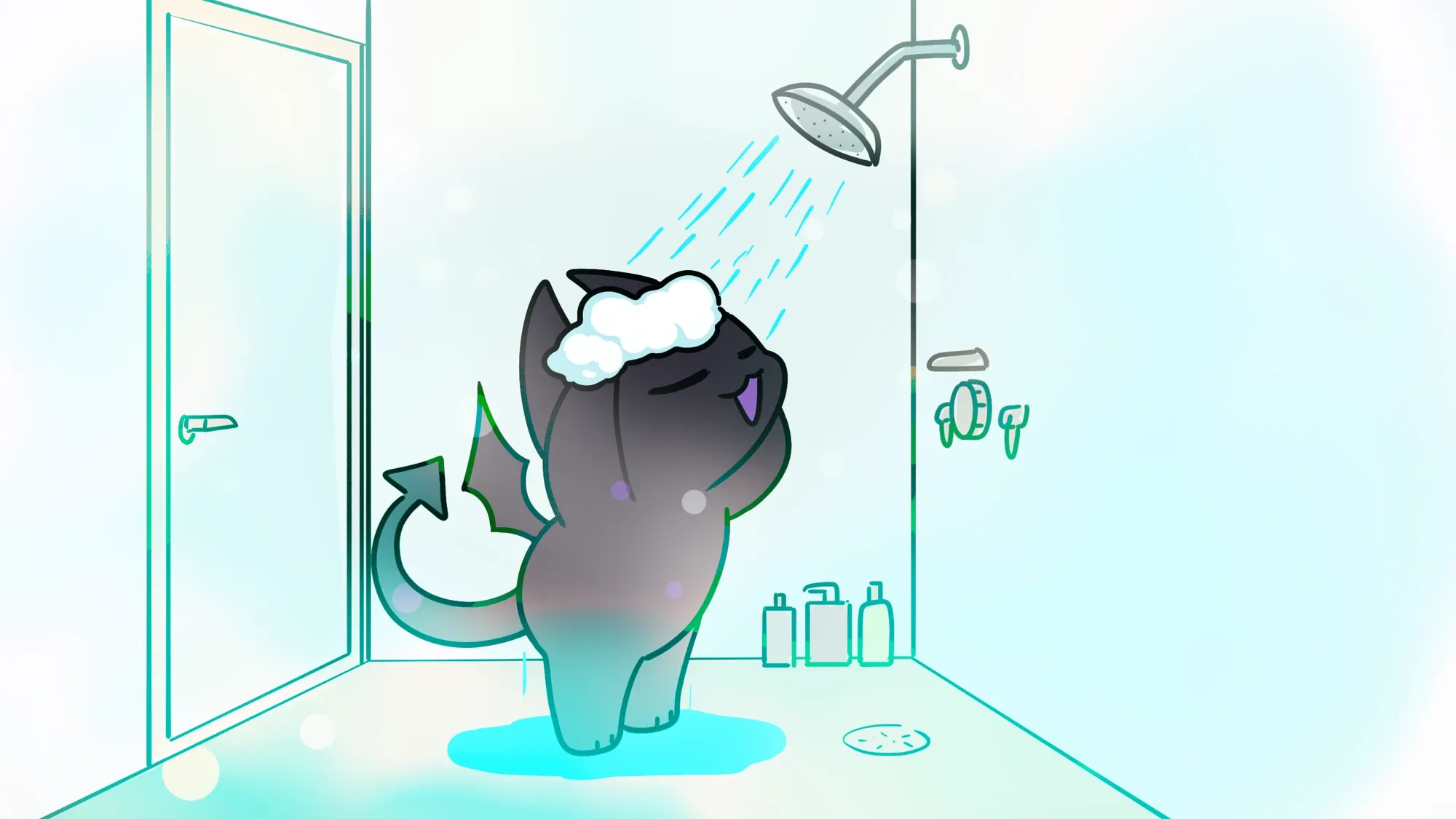 cimp_showering by Ashen