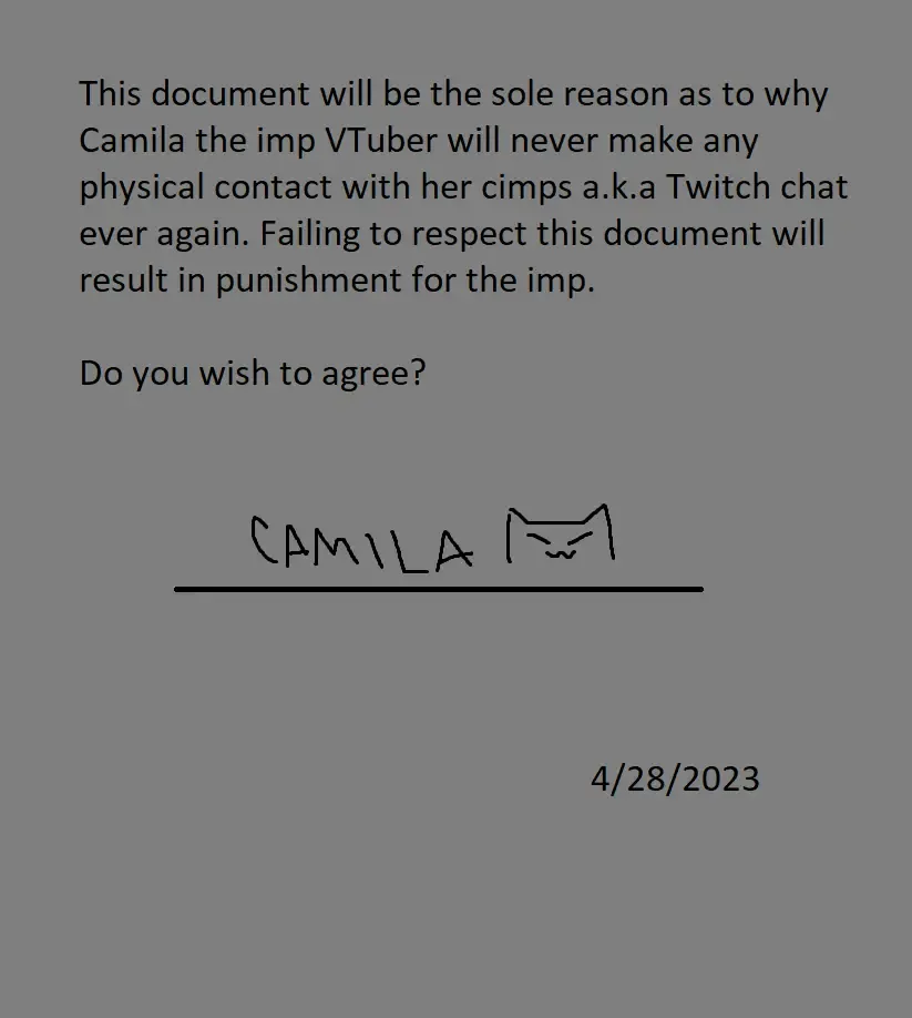 The contract
